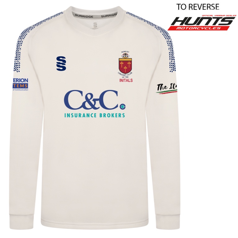Romiley CC - Blast Long Sleeve Cricket Sweater