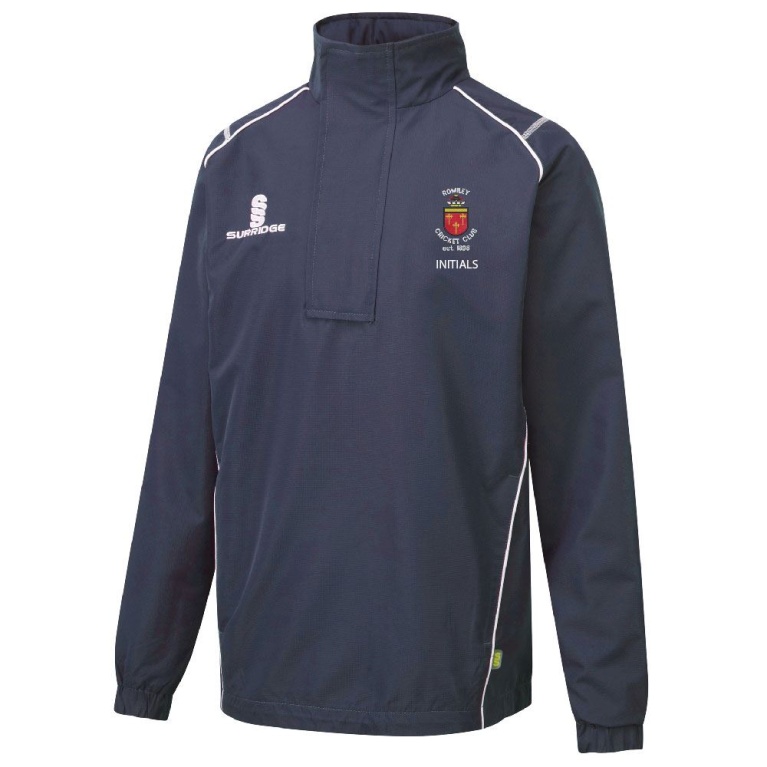 Romiley CC - Dual Curve 1/4 Zip Rain Jacket